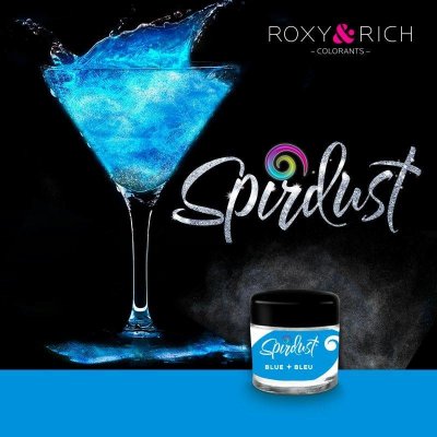 Roxy and Rich Metalická barva do nápojů modrá 1,5 g – Zbozi.Blesk.cz
