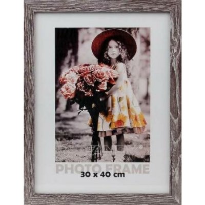 Fotorámeček Narvik 30x40 2 tmavě hnědý – Sleviste.cz