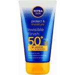 Nivea Sun Protect & Moisture Invisible Finish Mléko na opalování SPF50+ 150 ml – Zboží Dáma