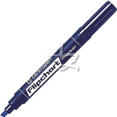 Centropen 8560/1Flipchart1-4,6mm klínový hrotModrý – Zboží Mobilmania