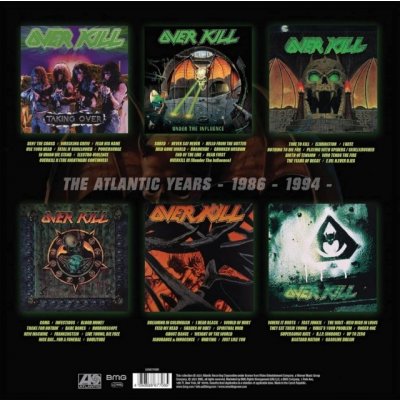 Over Kill - Atlantic Years 1986-1996 6 LP – Zboží Mobilmania