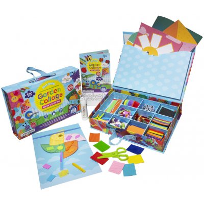 CREATIVE MY BOX® Kreativní kolážová senzorická sada Zahrada – Hledejceny.cz
