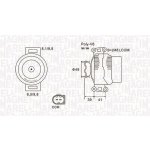 MAGNETI MARELLI generátor 063731953010