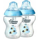 Tommee Tippee láhev s obrázky C2N 2ks me modrá 260ml – Sleviste.cz