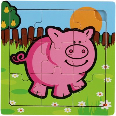 Teddies mini puzzle moje první zvířátka prasátko – Zbozi.Blesk.cz