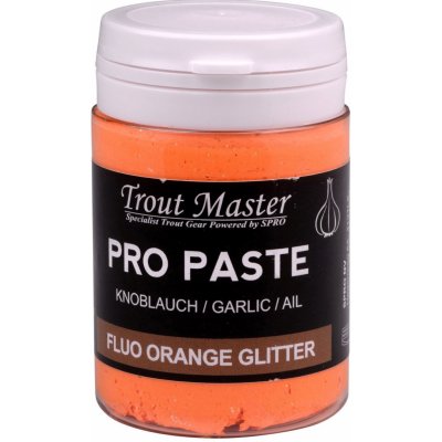 SPRO obalovací těsto Trout Master Pro Paste 60g Fluo oranžová