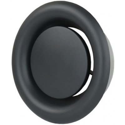 Dalap TVMD 100 O Kovový černý anemostat odvodní 100 mm – Zbozi.Blesk.cz