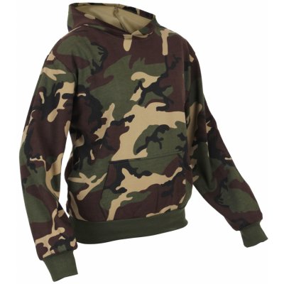 Mikina Rothco dětská s kapucí Woodland – Sleviste.cz