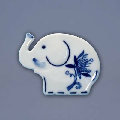 Cibulák Magnetka slůně 5,5 cm Originál Český porcelán Dubí – Zboží Dáma