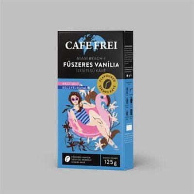 Cafe Frei Miami vanilka se skořicí a muškátovým ořechem zrnková 125 g – Hledejceny.cz