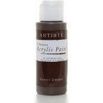 Artiste akrylová barva 763251 59 ml Burnt Umber tm.hnědá – Zboží Dáma