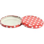 Zavařovací víčko Twist přesnídávka 53, 1 ks, puntík – Hledejceny.cz