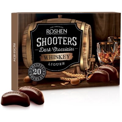 Roshen Shooters Whiskey 150 g – Sleviste.cz