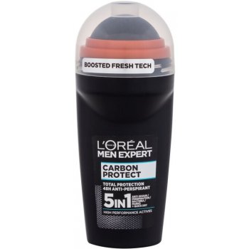 L'Oréal Paris Men Expert Carbon Protect 5in1 pánský antiperspirant roll-on 50 ml