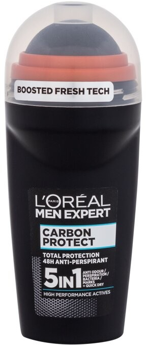 L\'Oréal Paris Men Expert Carbon Protect 5in1 pánský antiperspirant roll-on 50 ml