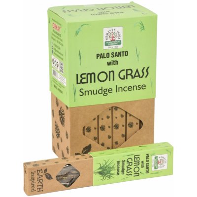 Sanu Babu Vonné tyčinky Palo Santo+Lemon Grass Earth Inspired 23 cm 30 g Orkay – Hledejceny.cz