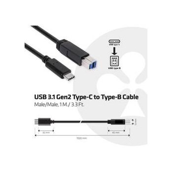 Club3D CAC-1524 USB 2.0, 1m