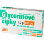 Dr. Müller Glycerinové čípky dětské 1 g 12 ks – Sleviste.cz