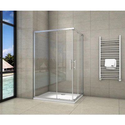 H K Sprchový kout obdélníkový, SIMPLE 100x90 cm L/P varianta, rohový vstup – Zboží Mobilmania