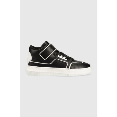 Calvin Klein Jeans Chunky Cupsole Laceup Mid černé YM0YM00426.0GK – Zboží Mobilmania