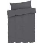 Livarno home Mušelín povlečení šedá 140x200 70x90 – Hledejceny.cz