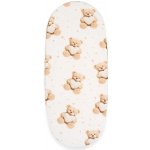 New Baby bavlna prostěradlo Love Teddy Bear beige 35x75 – Sleviste.cz