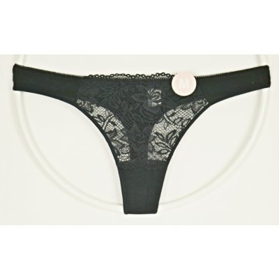 FANNIFEN Dámská tanga s krajkou vz. 201 černá – Zbozi.Blesk.cz