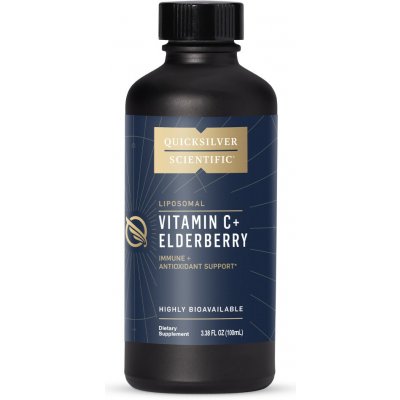 Quicksilver Scientific Vitamin C + Elderberry bezinka 100 ml – Hledejceny.cz