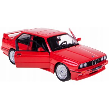 Bburago Plus BMW 3 Series M3 1988 Red 1:24