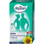 Depilan Ladies + Men depilační sada intimní depilační krém + ošetřující krém po depilaci 30 ml 75 ml – Zboží Mobilmania