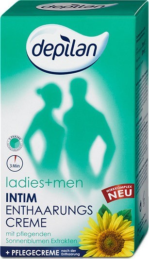 Depilan Ladies + Men depilační sada intimní depilační krém + ošetřující  krém po depilaci 30 ml 75 ml od 149 Kč - Heureka.cz