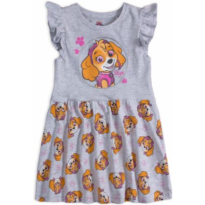 Dívčí šaty PAW PATROL HAPPY šedé – Zbozi.Blesk.cz