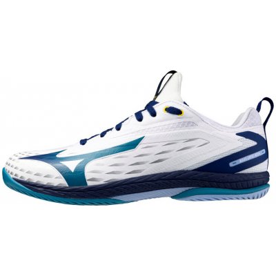 Mizuno Wave Drive Neo 4 White/Bellwether Blue/Fjord Bl – Zboží Dáma