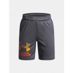 Under Armour UA Tech Logo Shorts šedá – Zboží Dáma