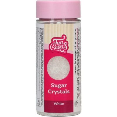 FunCakes Cukrové krystalky bílé 80g – Sleviste.cz