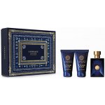 Versace Dylan Blue pro muže EDT 50 ml + balzám po holení 50 ml + sprchový gel 50 ml dárková sada – Zboží Mobilmania