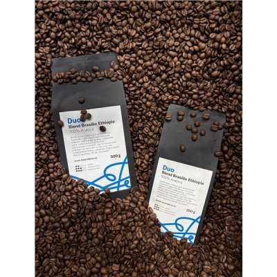 ToZařídíme Duo Blend Brasilie Ethiopie zrnková 250 g – Hledejceny.cz