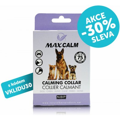 Max Calm Antistresový obojek pro psy 75cm – Hledejceny.cz