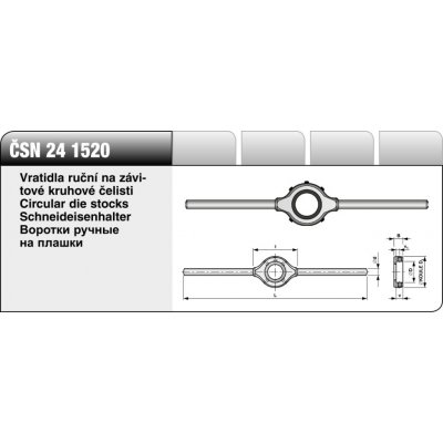 BUČOVICE TOOLS Vratidlo ZKC 1520 pr.16 403 016 – Hledejceny.cz