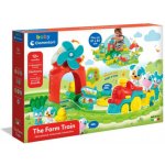 Clementoni Baby velká vláčkodráha farma – Zboží Dáma