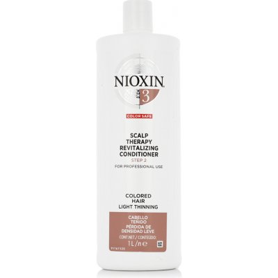 Nioxin System 3 Scalp Therapy Conditioner For Fine Hair Chemically Treated Normal to Thin-Looking Hair 1000 ml – Zbozi.Blesk.cz