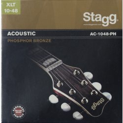 Stagg AC-1048-PH Sada strun pro akustickou kytaru