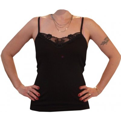 Bavlněná košilka s krajkou – Zboží Dáma Bavlněná košilka s krajkou – Zboží Dáma