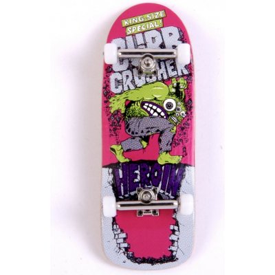 Custom Pro X Heroin Skateboards Curb Crusher 33,6mm Fingerboard – Hledejceny.cz