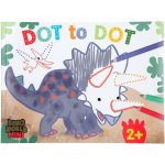 Omalovánky Dino World Mini Dot to Dot – Zbozi.Blesk.cz