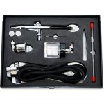 Siva Airbrush sada s rozprašovací tryskou 0,2 mm / 0,3 mm / 0,5 mm GmbH – Zboží Dáma