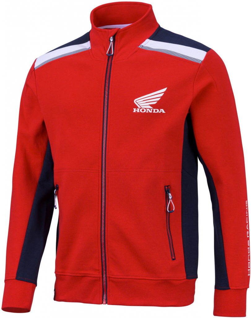 HONDA mikina RACING Cardigan 23 Zip red