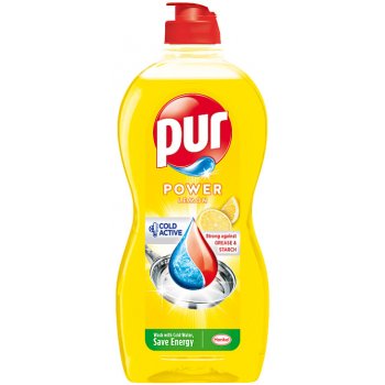 Pur DuoPower prostředek na ruční mytí nádobí Lemon 450 ml