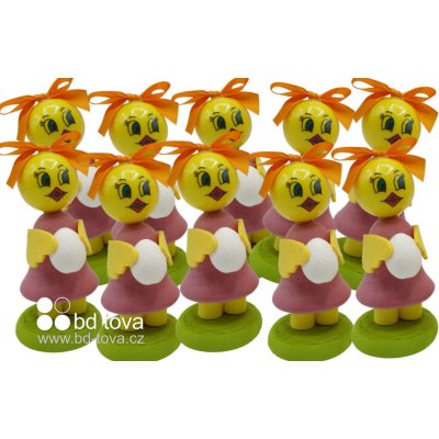 BD-TOVA Kuře s vejcem figurka 10 ks – Hledejceny.cz