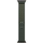 Apple Watch 49mm zelený Trailový tah - M/L - provedení z černého titanu MYQ43ZM/A – Zboží Živě